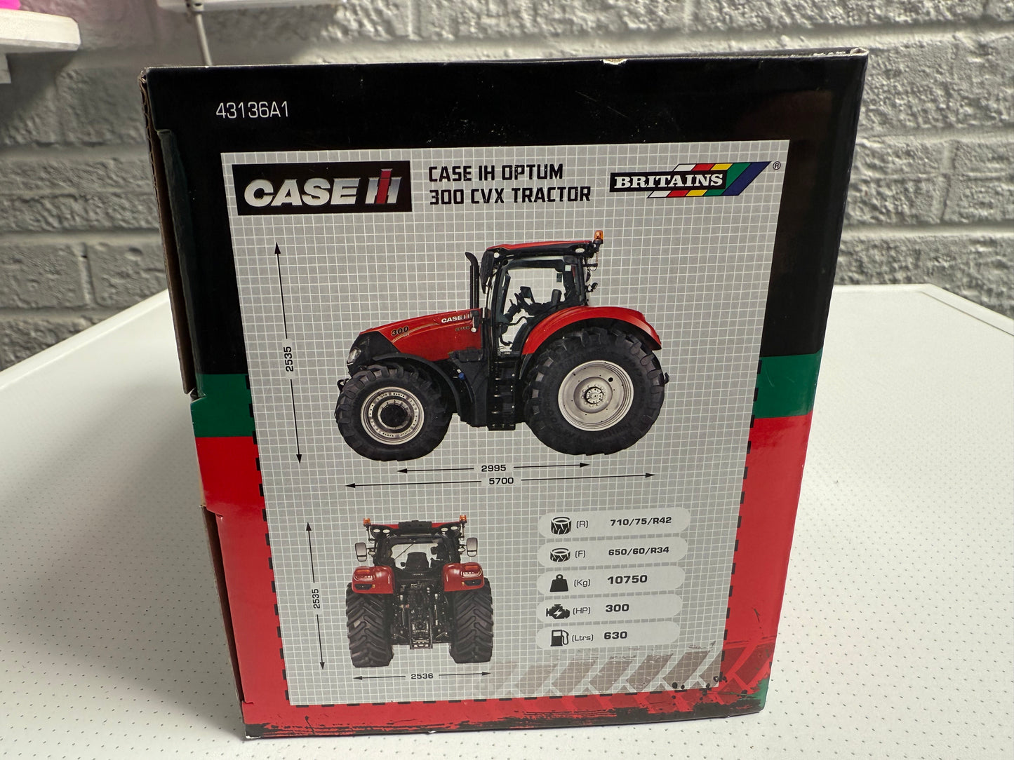 Case IH Optum 300 CVX Tractor (Product Number: 43136A1)