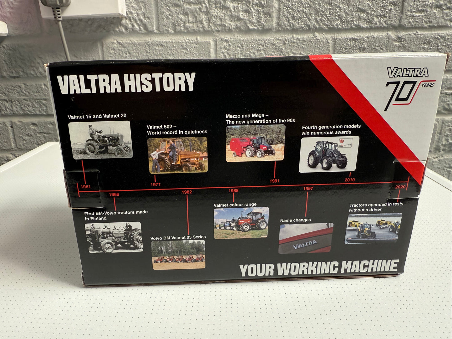 Valtra T254 70th Anniversary Tractor - Item #43315