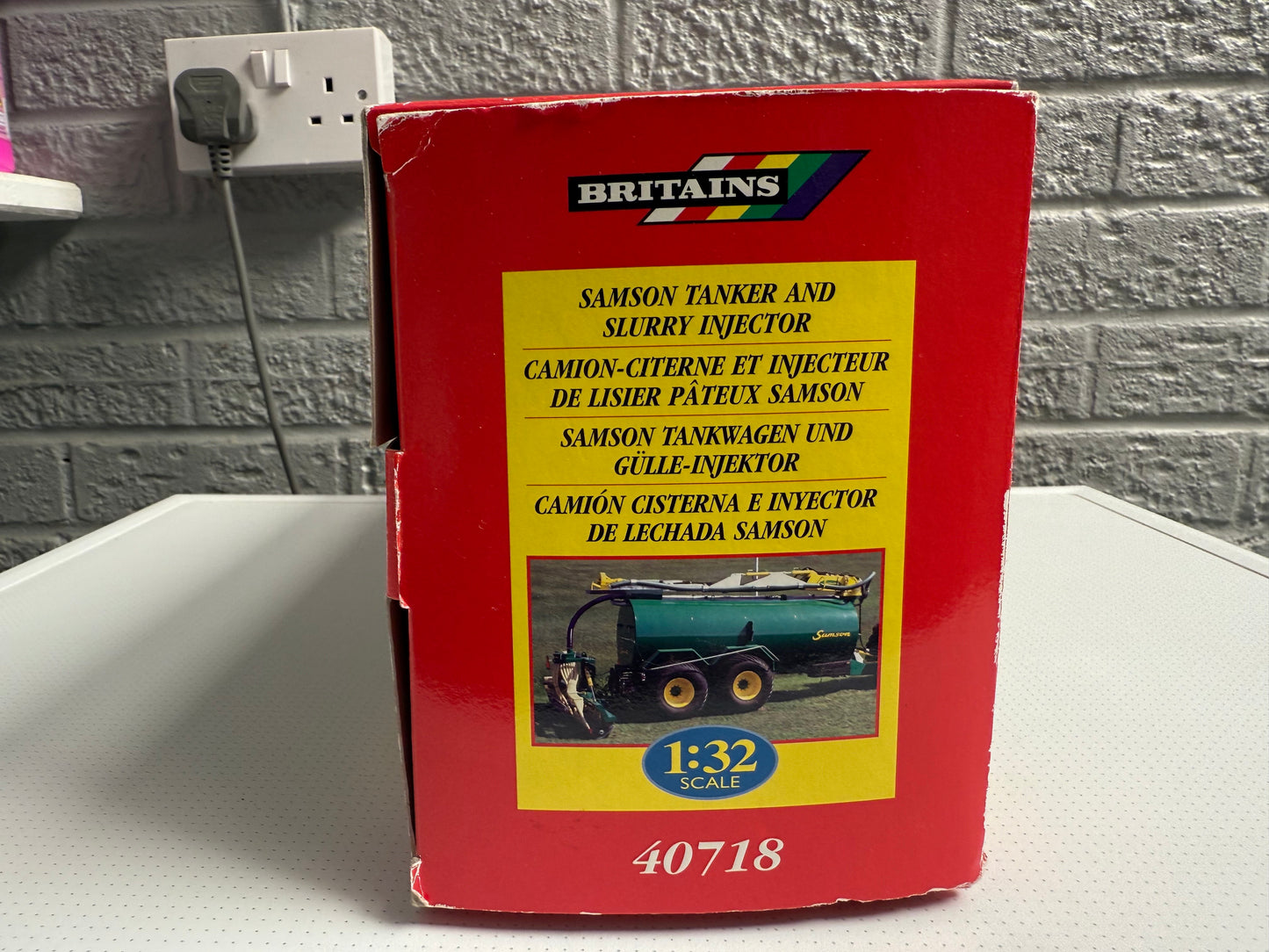 Britains Samson Tanker and Slurry Injector - Product Number: 42651